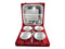 3.5 Inch German Silver 4 Bowls With Tray Set - 2000gms